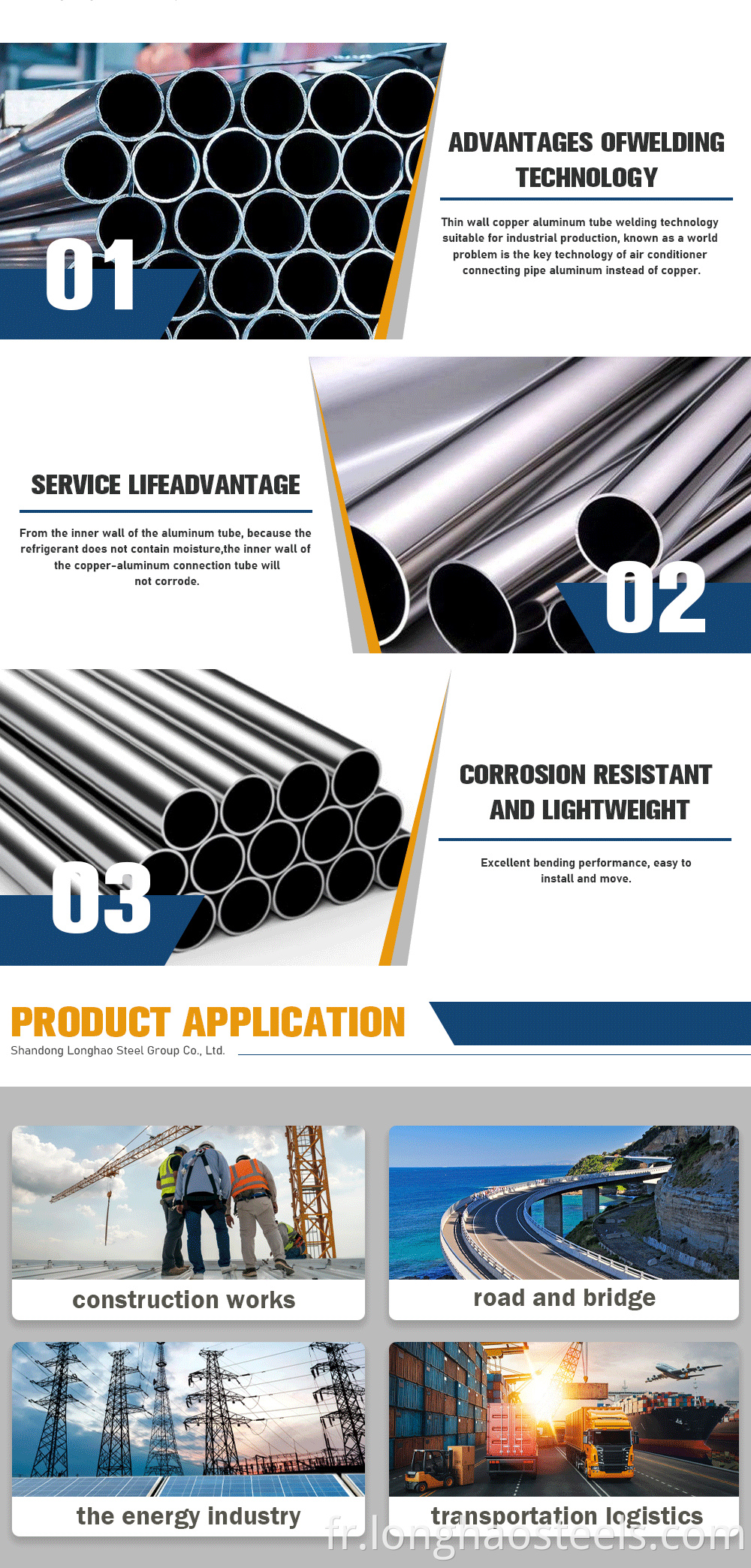 Stainless steel pipe